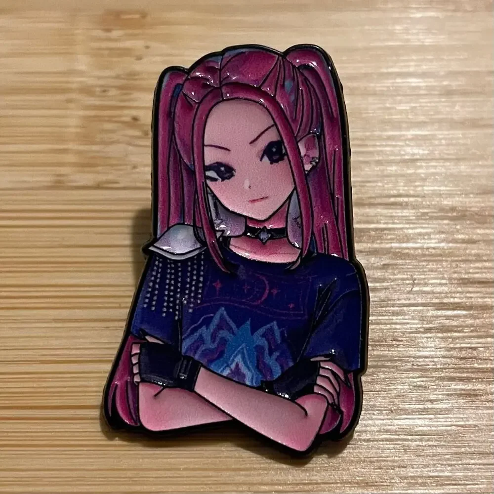 KPop Demon Hunters Huntrix Mira, Rumi & Zoey 3 Piece Pin Set